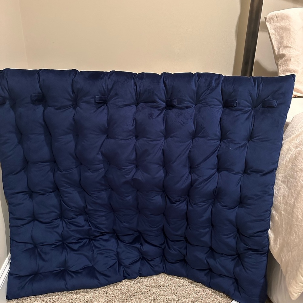 Dormify tufted headboard for college dorms